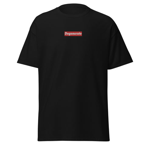 Degenerate - Men's Black Tee