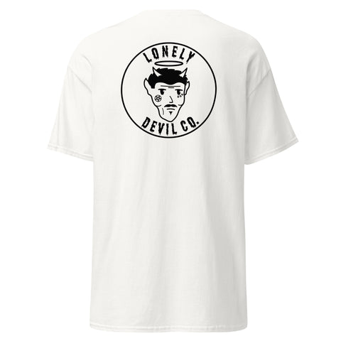 Lonely Devil - Men's White Tee